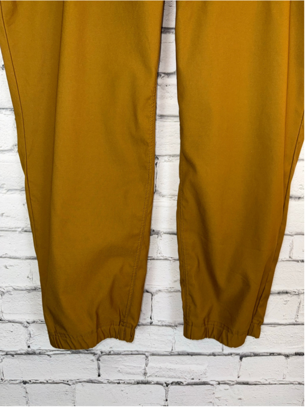 Women's Prana Joggers size 22W Mustard Yellow Athletic Pants E Waist Jogger Plus - Picture 7 of 16